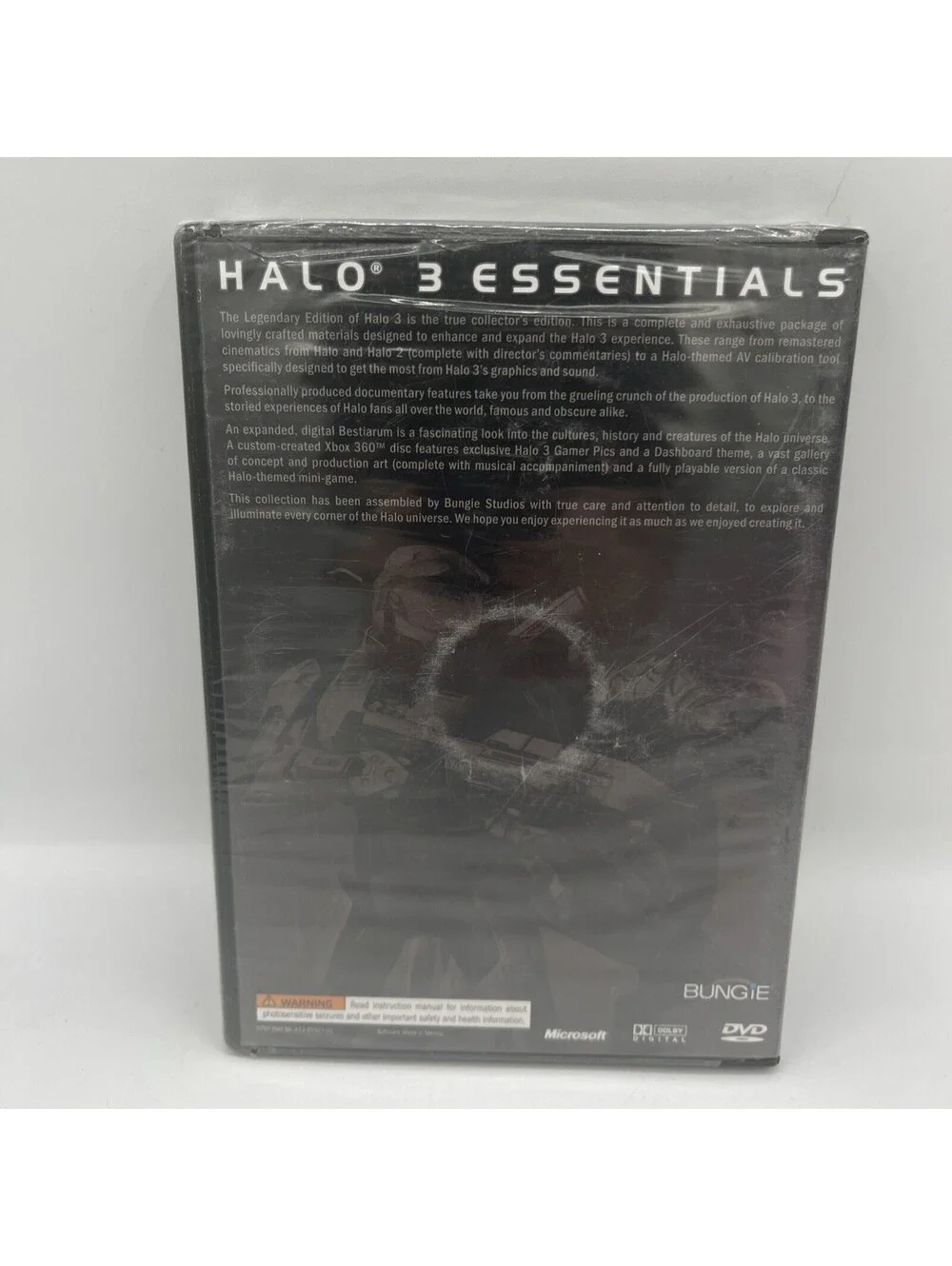 Halo 3: Essentials Legendary Edition - Xbox 360 - 2 Disc Set - New - Sealed